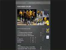 Tablet Screenshot of alt.inlinehockeycup.ch